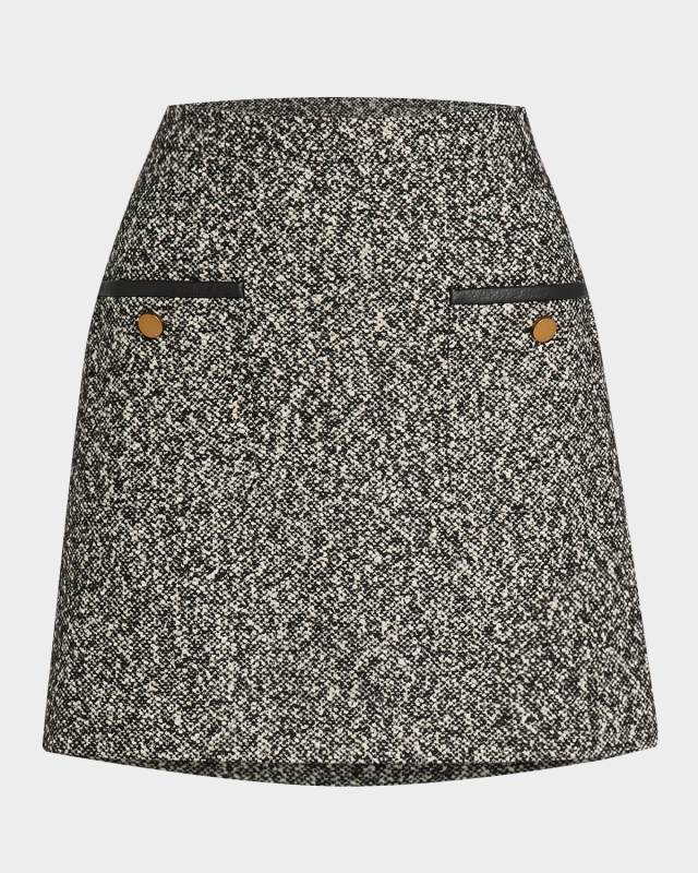 Cosa Boucle Mini Skirt